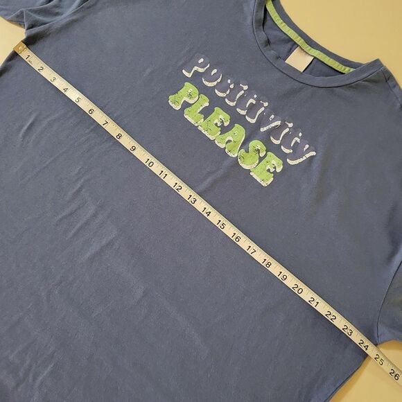 Secret Treasures Womens Blue Short Sleeve Top - Picture 7 of 13